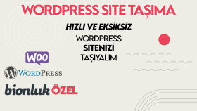 Wordpress sitenizi taşırım