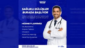 Denta Plus - Diş Kliniği Sosyal Medya Tasarımı 