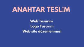 anahtar teslim web sitesi yaparım