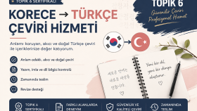 Korece metinlerinizi Türkçeye profesyonelce çeviririm
