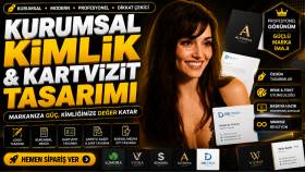 kurumsal kimlik ve kartvizit tasarımı yaparım