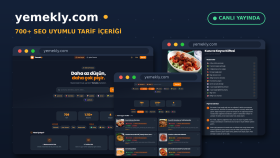 Yemekly.com – 700+ SEO Uyumlu Tarif İçeriği