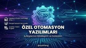 otomasyon yazılımları geliştiririm
