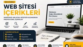 SEO uyumlu web sitesi içerikleri ile markanızı öne çıkarırım