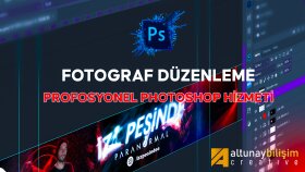 photoshop ile profesyonel fotoğraf düzenleme yaparım