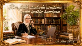 Ben, akademik içerikler hazırlarım