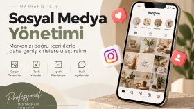 Instagram hesabınızı profesyonelce yönetirim