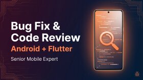 Mobil uygulamanızdaki hataları çözer code review yaparım