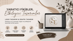 logo tasarımlarını özenli ve akılda kalıcı tasarlarım