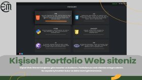 kişisel portfolio sitenizi yaparım
