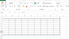Sizin için Excel tablosu yapabilirim
