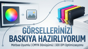 tasarımlarınızı baskı ve matbaaya hazır hale getiriyorum