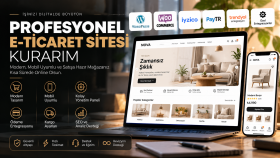 profesyonel e-ticaret sitesi kurarım