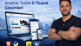 Next.js/React ile modern e-ticaret sitesi geliştiririm