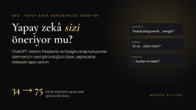 ChatGPT ve Google'da görünürlüğünüzü denetler raporlarım