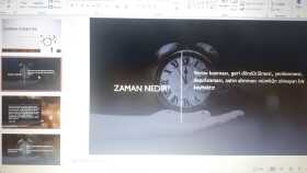 Power Pointte slayt hazırlarım