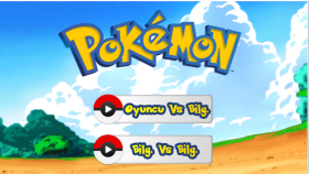 Javada Tasarlanmış Pokemon Kart Oyunu