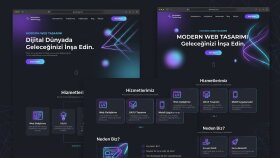 sizin için modern web sitesi kodlarım