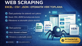 size özel otomatik veri toplama sistemleri geliştiririm