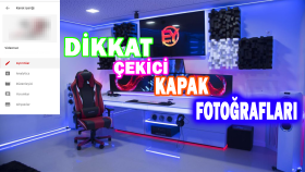 YouTube videolarınıza kapak fotoğrafı hazırlayabilirim