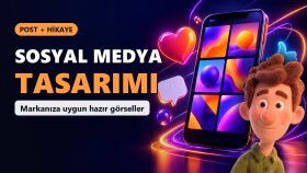 sosyal medyanız için hazır post ve hikaye tasarlarım