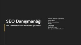 Web Siteniz İçin Seo Danışmanlığı