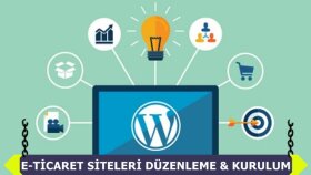e-ticaret sitenizi düzenleyebilirim