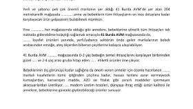 BASIN BÜLTENİ ÖRNEĞİ