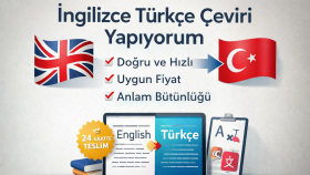 İngilizce Türkçe hızlı ve doğru çeviri yapıyorum