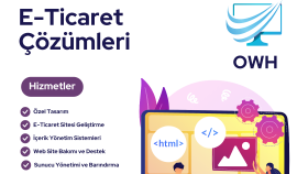 profesyonel e-ticaret siteleri yapıyorum