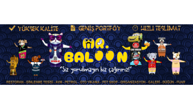 Mr. Baloon Banner Tasarımı