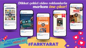 Yaratıcı Video Reklamlarla #FarkYarat