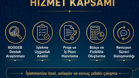 KOSGEB hibe ve teşvik projelerinizi hazırlarım