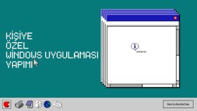 istediğiniz tarz masaüstü uygulamasını geliştirebilirim