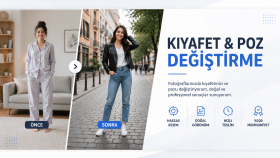 fotoğrafınızda kıyafetiniz ve pozunuzu değiştirebilirim