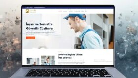 Estetik Mühendislik – Kurumsal Web Sitesi Tasarımı