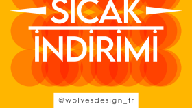 Konsept indirim sosyal medya tasarımları
