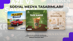markanıza özel reklam ve sosyal medya tasarımları yaparım