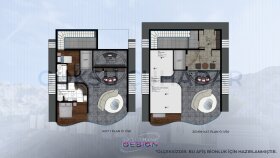 mimari plan, kesit, görünüş renklendirmesi-boyaması yaparım