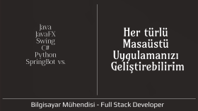 masaüstü uygulamaları geliştiririm