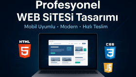 modern ve mobil uyumlu web sitesi tasarlar ve kodlarım