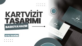 firmanıza özel baskıya hazır kartvizitler tasarlarım
