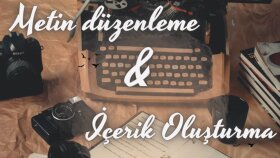 metinlerinizi imla kuralları ile birlikte düzenlerim
