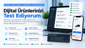 dijital ürününüzü test edip hataları detaylı raporlarım