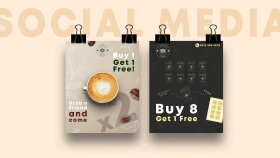 KORA COFFEE - SOCIAL MEDIA POST DESIGN