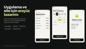 uygulama ve web siteniz için kullanışlı arayüz tasarlarım