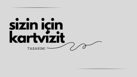 sizin için kartvizit tasarlarım