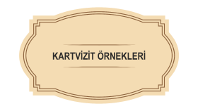 Kartvizit Çalışmalarım