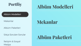 Örnek Bir Resim Portföy Sitemiz