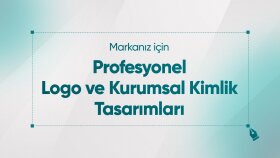 sizin için profesyonel logo ve kurumsal kimlik yapabilirim